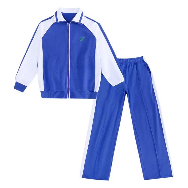 Xiangyang deer Shenzhen school uniform primary school student class clothes autumn and winter sports suit men's and women's jacket trousers one-piece delivery