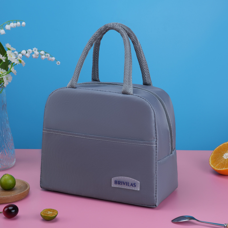 Bolsa de almuerzo portátil simple bolsa de aluminio bolsa de aislamiento térmico para llevar al trabajo bolsa de almuerzo bolsa de almuerzo bolsa de almuerzo de estudiantes bolsa de preservación de frescura