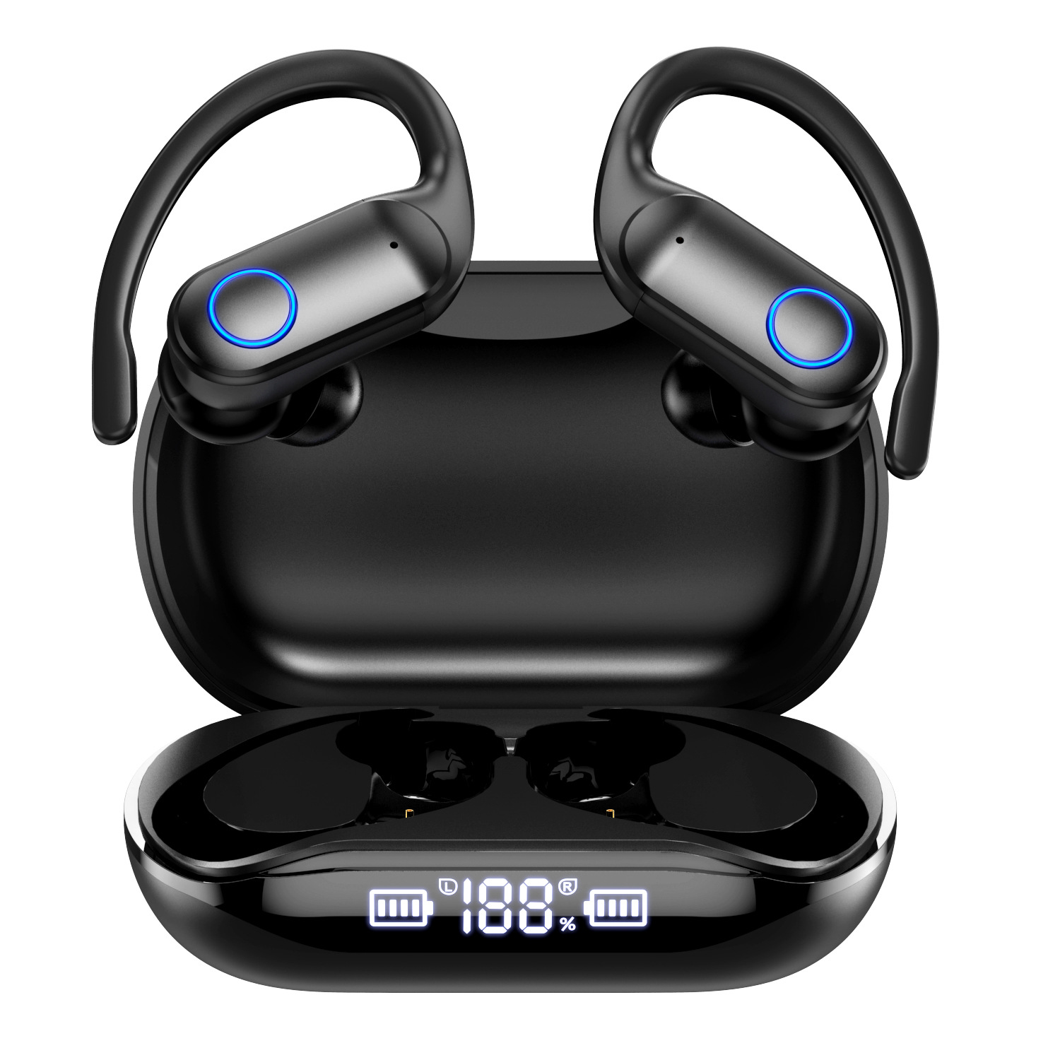 Sonda transfronterizo modelo privado inalámbrico auriculares Bluetooth Hi-Fi pantalla de energía de sonido fuente de fábrica al por mayor image 37