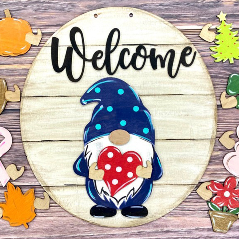 Wooden Hanging Plaque Style 2