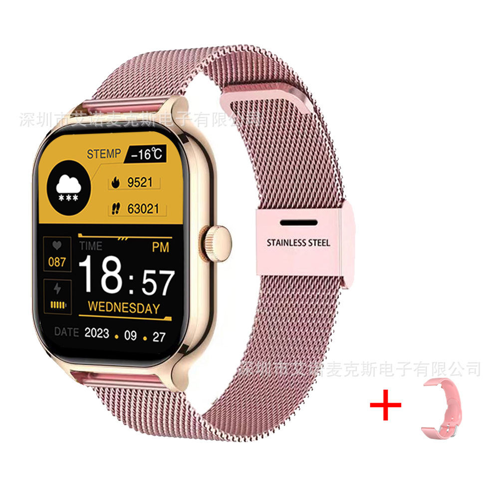 Fabricante de pulseras deportivas con recordatorio de información de llamadas Bluetooth Smart Island, reloj inteligente H9Max popular transfronterizo de 2025.