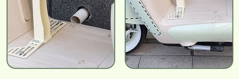 Yaguangguang front-mounted foldable child seat for electric vehicles, 70D seat, safety seat for babies, modern cotton
