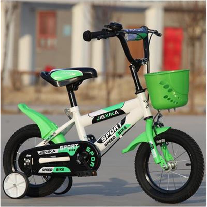 Bicicletas infantiles 12 - 14 - 16 - 18 - 20 pulgadas para niños y niñas con asiento trasero bicicleta cochecito para niños