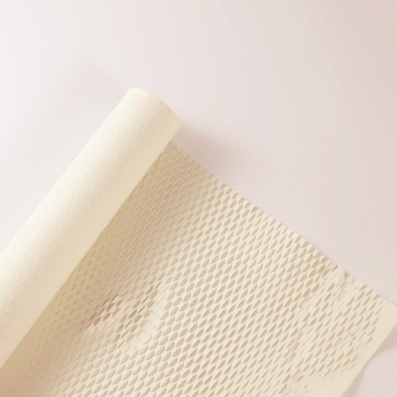 Materiales de embalaje de papel de nido de abeja ecológicos para flores, papel de malla artística para ramos, papel de envoltura con forro de malla, papel de malla floral para floristería