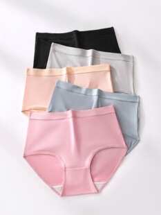X 38504 High Waist Cotton Panties �ո����΃�ѝ �W���羳