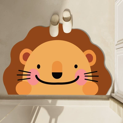 diatom mud floor mat absorbent, Avtomobil döşəmə paspasları - sunshine-lion-40-60cm-diatom-mud