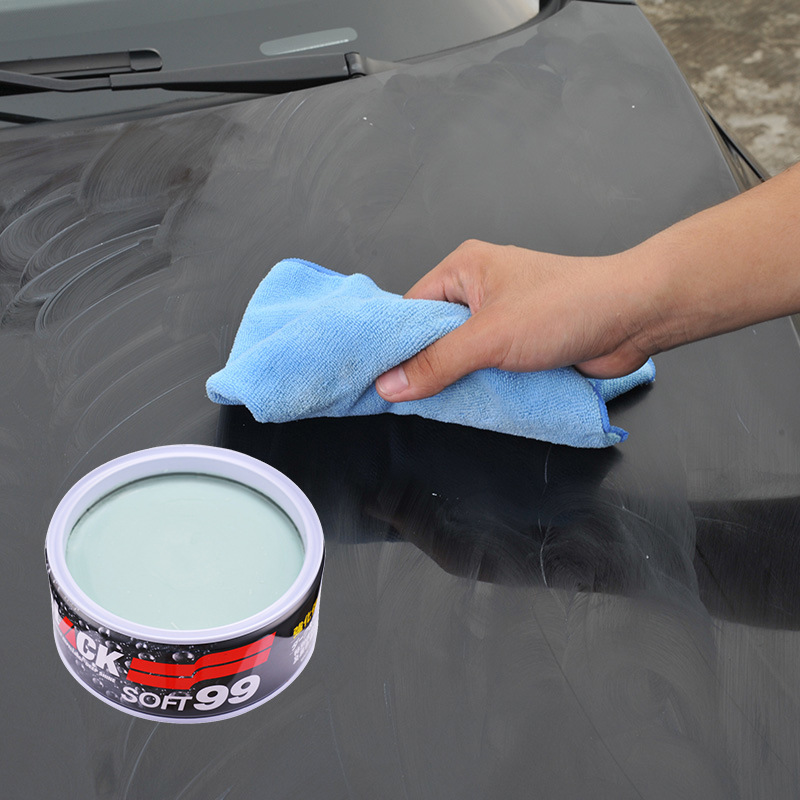 SOFT99 cera del coche curado cera pulido negro blanco coche especial encerado descontaminación recubrimiento pulido cera del coche Universal image 3