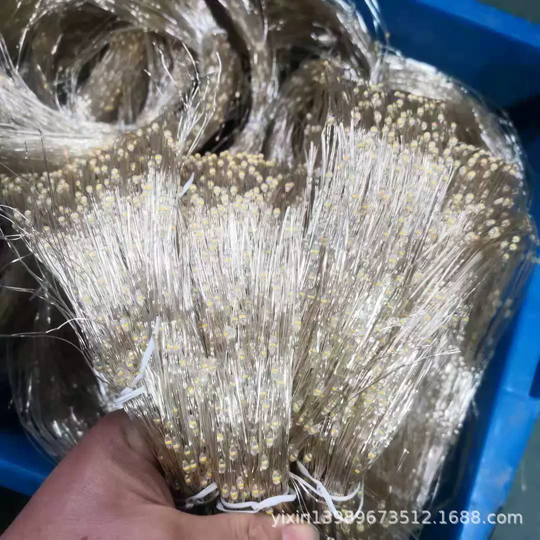 Светодиодная лампа из медной проволоки с голой струной, Проточная вода, синхронная вспышка, лампа для фейерверков, лампа для украшения рождественских праздников