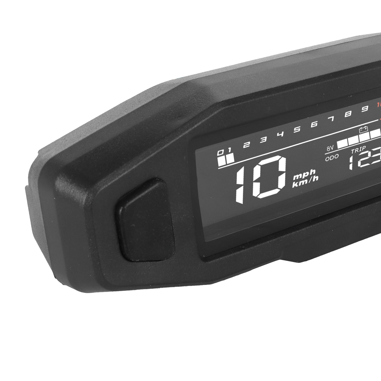 Cross-Border South American Motorcycle Instrument Modification Universal Lcd Electronic Multi-Function Speedometer Speedometer Oil Meter Assembly