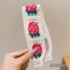 Pink white strawberry