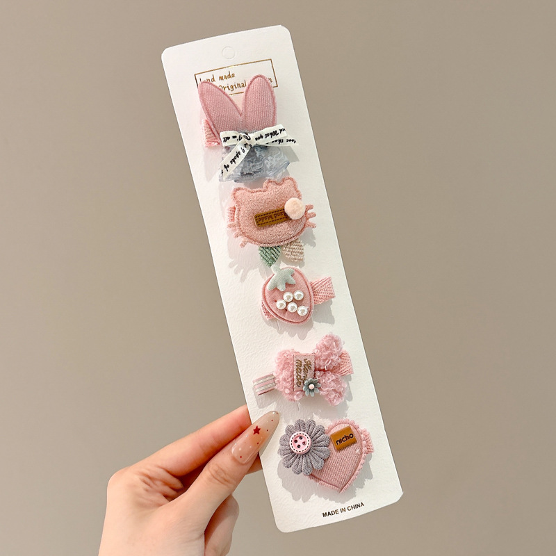 Paquete completo de tela para bebés cabello de cabello de bebé cabello de cabello de bebé cabello de bebé cabello de bebé niñas joyas para el cabello de bebé