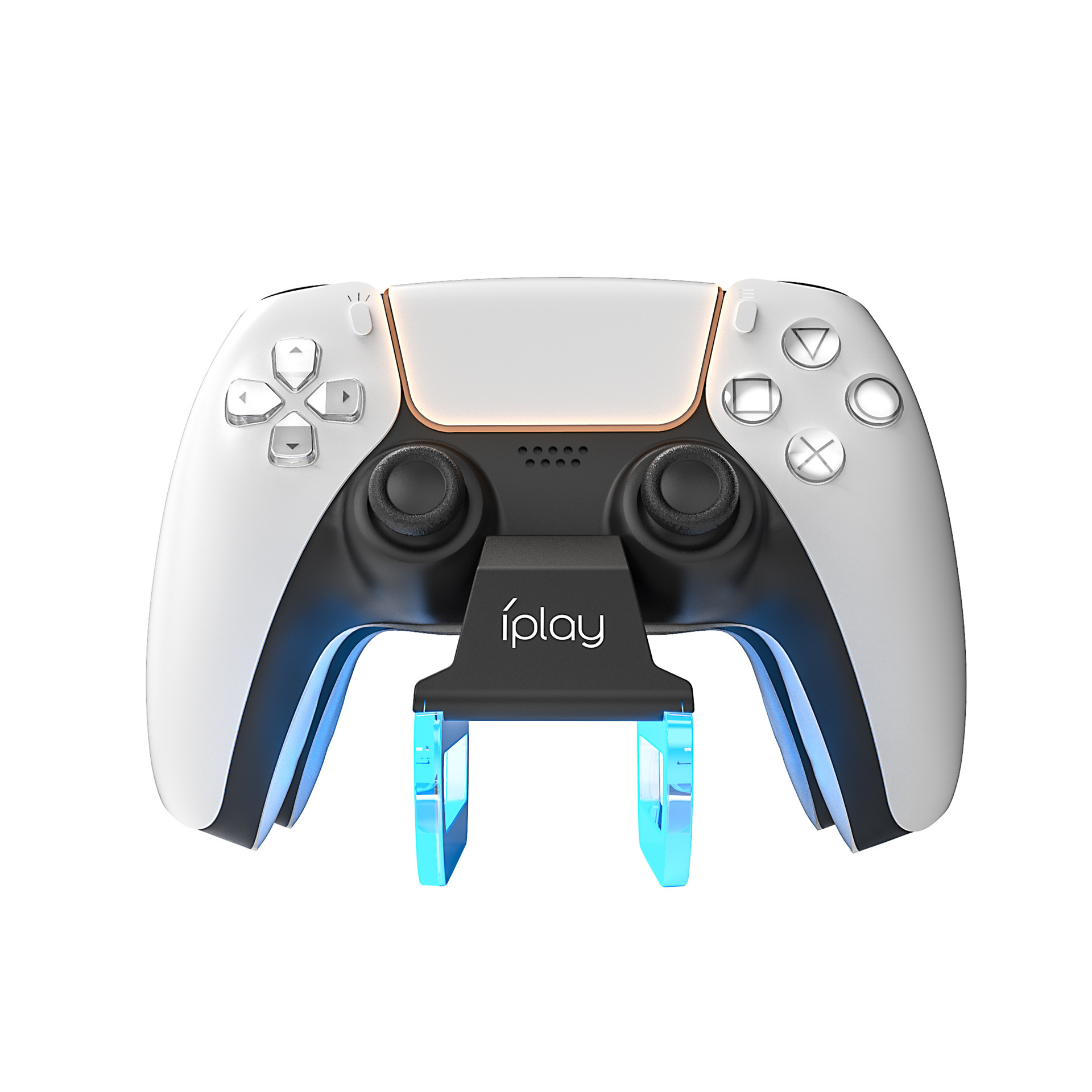 PS5 Sled Style Fast Charging Dock Dual Controller Contact Charger Stand & Cable