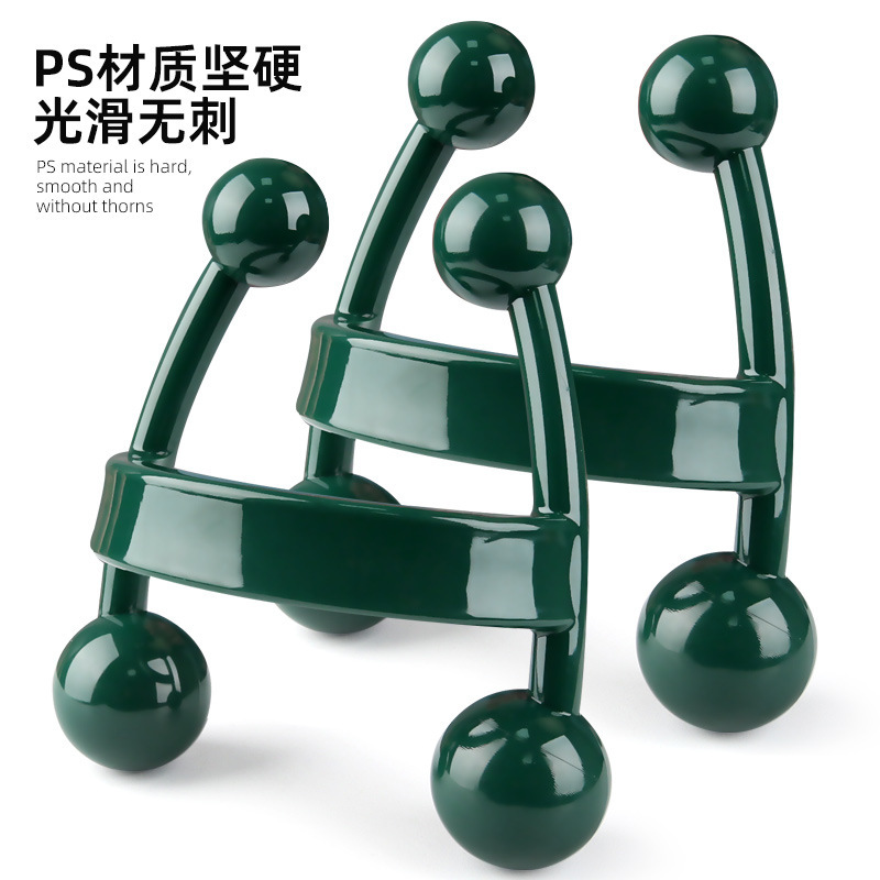 H型の丸いボールのマッサージ器の工字形の腰の大きいすねの背中の足の底の穴は全身をマッサージして硬いボールを疎通します。|undefined