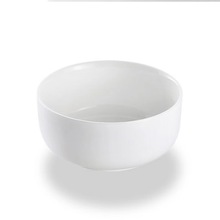 创意家用商用亮光韩式碗陶瓷碗实用纯白色沙拉碗小号陶瓷饭店饭碗