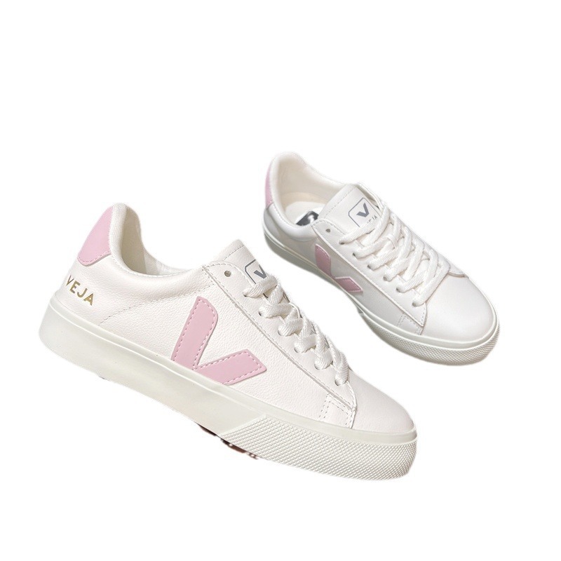 Serie V CAMPO zapatos blancos zapatos de skate para hombres y mujeres zapatos casuales de pareja franceses zapatos deportivos de otoño y verano