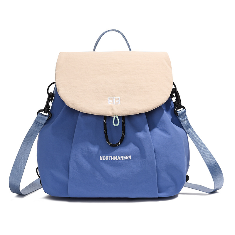 Hombres y mujeres mochila 2025 nueva mochila de estudiantes coreana de gran capacidad, mochila escolar de estilo universitario, mochila de viaje ocio