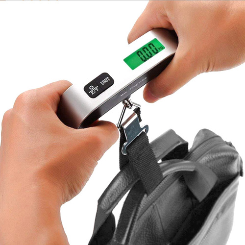 Electronic Scale, Home Use, Portable, High Precision, Mini Luggage, Compact, Business Use, Handheld, Small Courier Scale