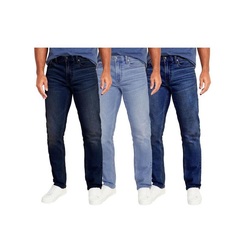 代发跨境速卖通3 Pack Men's Flex Stretch Slim Straight|undefined