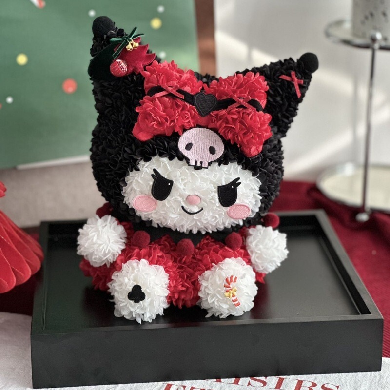 バレンタインデー永生花クロミかわいいアクリル真花置物七夕は彼女の誕生日プレゼント卸売りをします。|undefined