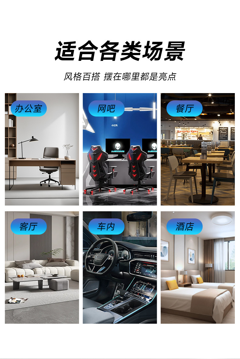 New car ashtray with one-button open cover anti-ash fly car supplies personalized ashtray home office