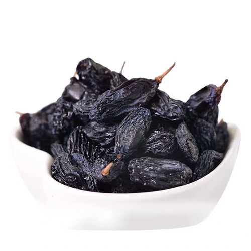 Xinjiang Specialty: Seedless, Large-Grain Black Currant Raisins—Delicious Snack from Aksu, Direct Shipment!