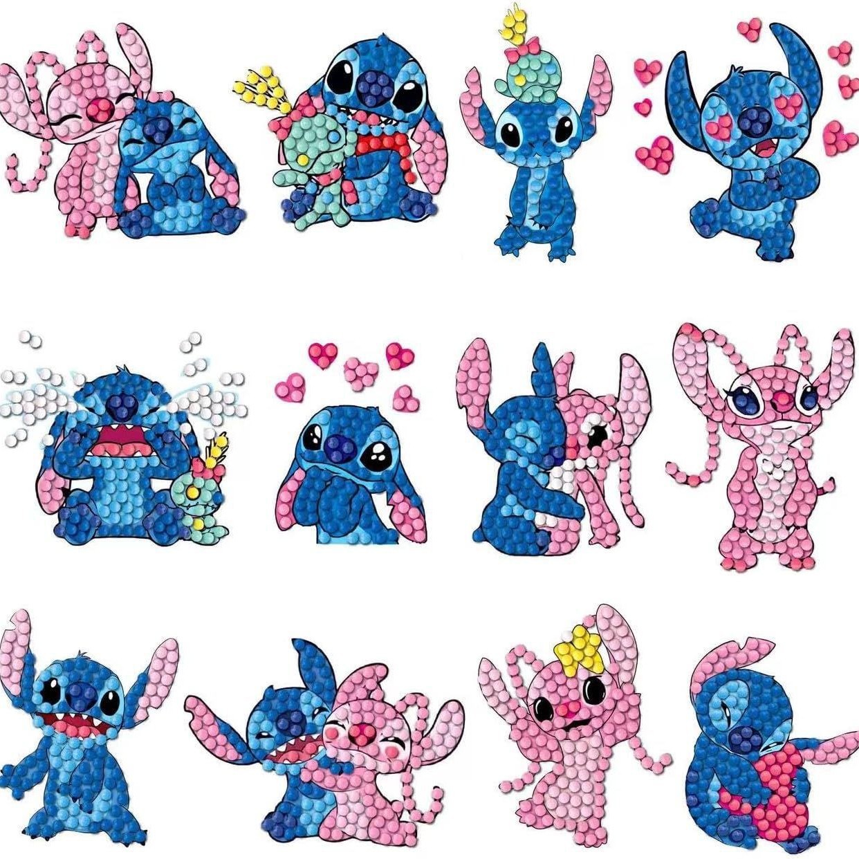 스티치 12 스티커【xm045】