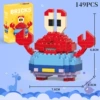 Mini Crab 149pcs 【Color Box Put】