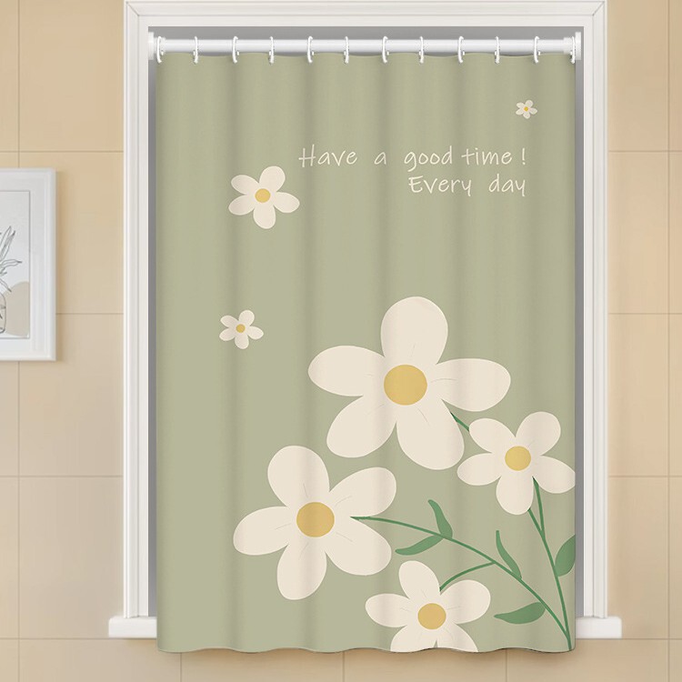 Bathroom Waterproof Roller Blinds, Bathroom Kitchen Small Windows Special Oil-Proof and Anti-Light Blocking Curtains, Anti-Peeping Privacy Curtains