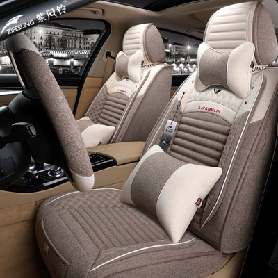 Seat cushion, seat cover: fabric, full-coverage seat cover, all-around