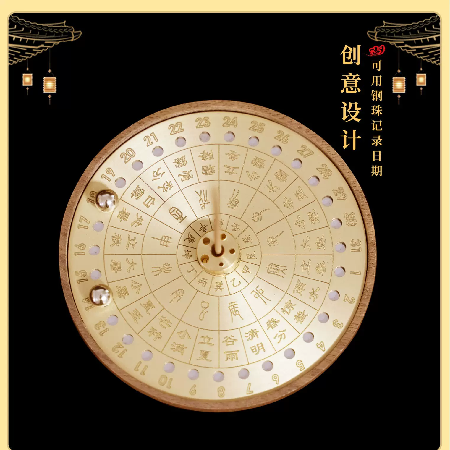 代如意卧香炉线香铜香炉线香炉香盒家用室内檀香炉鹅梨沉香熏香