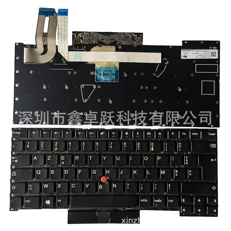 FR applicable to Lenovo Thinkpad T490S T495S T13s X1 hermit laptop keyboard FR applicable to Lenovo Thinkpad T490S T495S T13s X1 hermit laptop keyboard