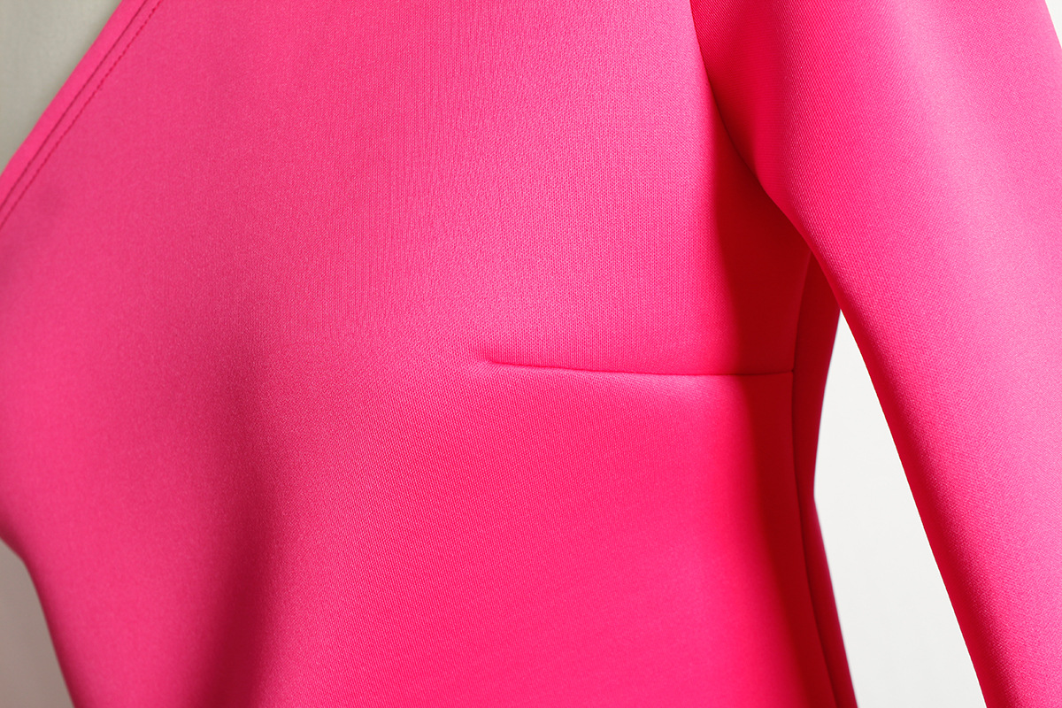 Abito da cocktail da donna monospalla elegante vestito da sera_voghion.com