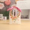 Factory sells small fresh floral candy box bowl gift box wedding white card paper box