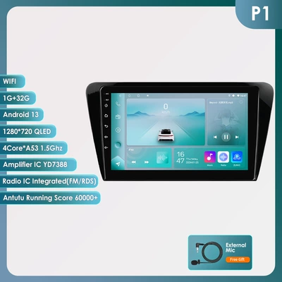 DVD Navigation Ming Rui 13-18 Android large - 464g-wifi-version-quad-core-carplay-10-inch-for-skoda-octavia