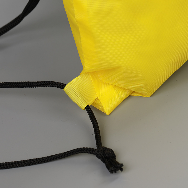 Bolsillo con cordón de poliéster, bolso de mano con cordón deportivo personalizado, mochila deportiva, bolso de almacenamiento con cordón impreso publicitario, personalizado
