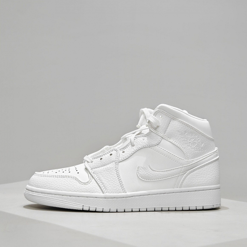 Pure Original AJ1 Mid High-Top Retro Basketball Shoes for Men and Women, Shock-Absorbing, Breathable, Versatile, Comfortable Jordan 1 Sports Sneakers Pure Original AJ1 Mid High-Top Retro Basketball Shoes for Men and Women, Shock-Absorbing, Breathable, Versatile, Comfortable Jordan 1 Sports Sneakers