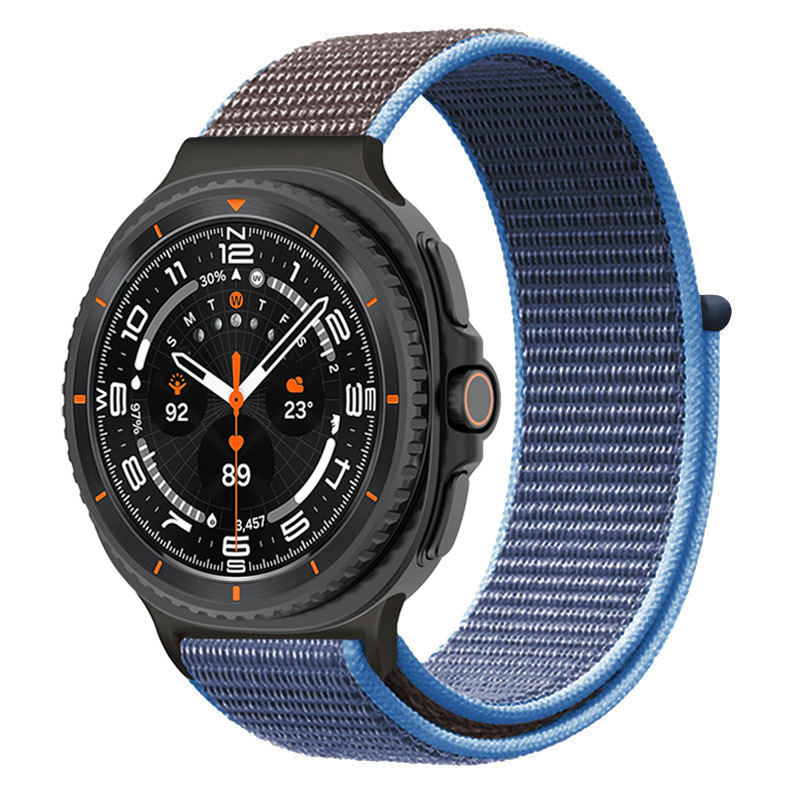 适用三星watch8手表带Galaxy watch8Classic魔术贴回环式尼龙表带|undefined