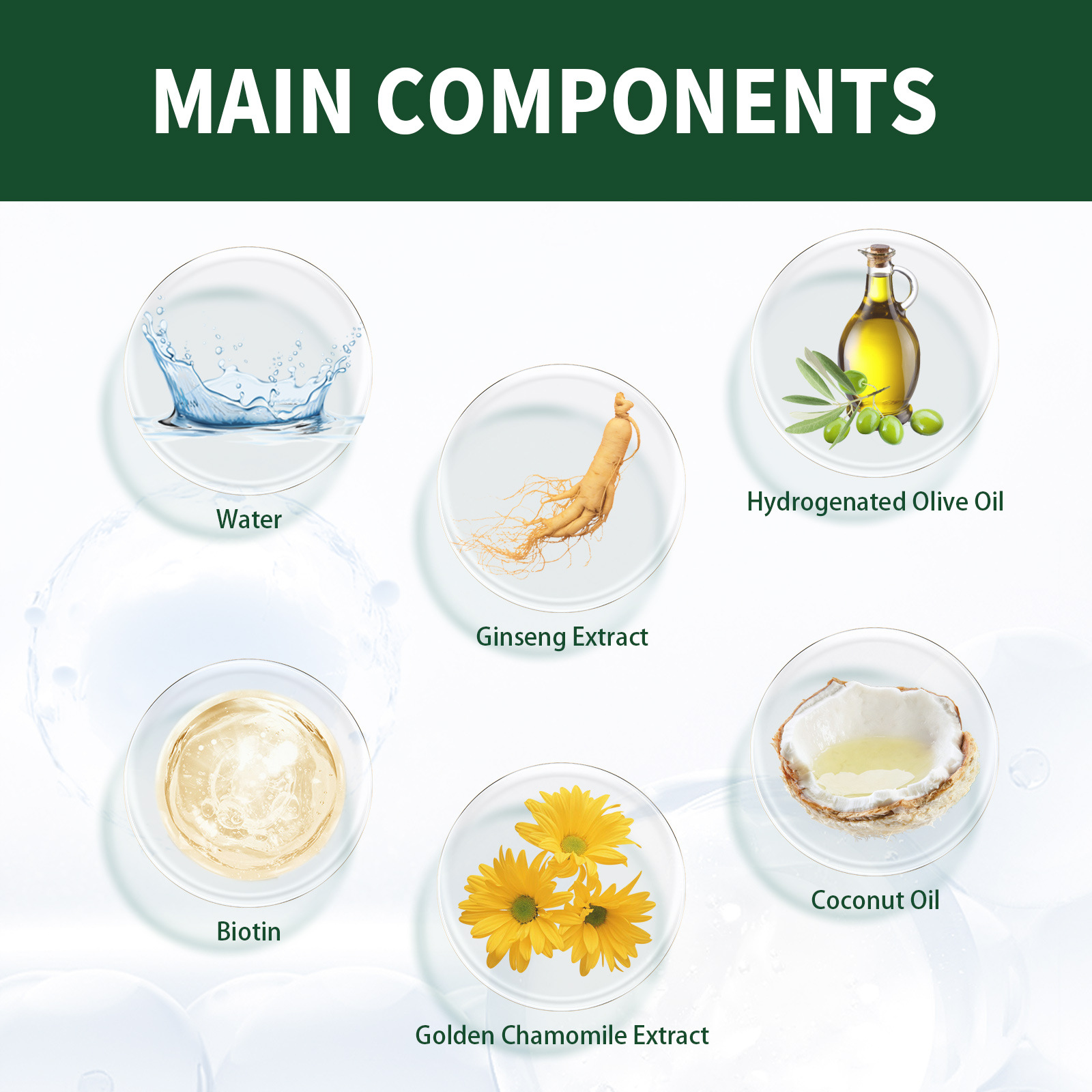 EELHOE ženšenniga juuksepaksuse sprei, juuksehooldus ja juuksehoolduse parandamine, juuksehooldus, niisutav ja juuste väljalangemise vastane toitev sprei_voghion.com