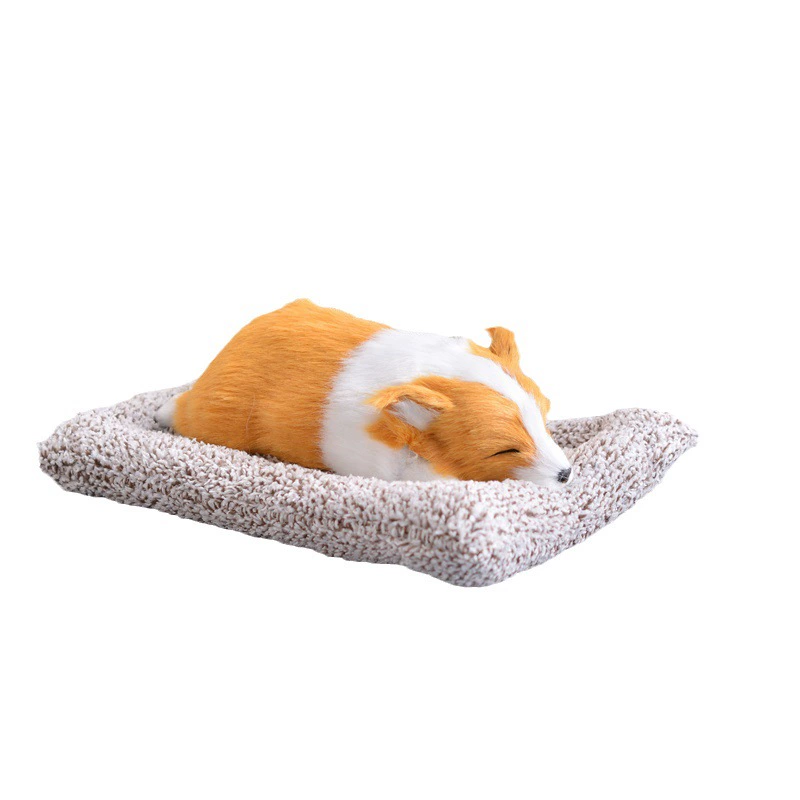 Car activated carbon bag interior simulation dog ornaments bamboo charcoal bag center console car supplies simulated bamboo charcoal dog doll
