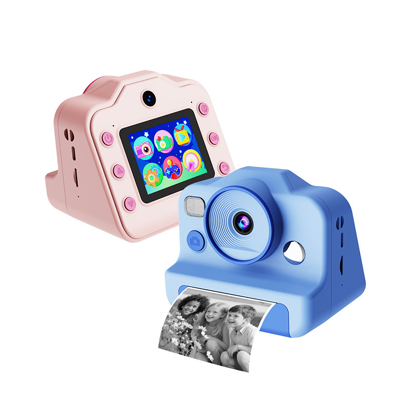 Câmara de impresión transfronteriza CP01 Impresión instantánea para niños Impresión instantánea de cámara dual HD para niños