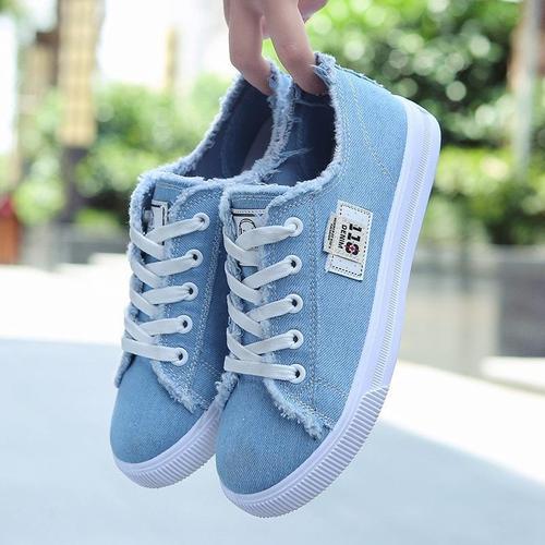 Guangzhou Huizhou Women's Canvas Shoes Summer Flat White Slip-on Ankle Shoes Xinhua City Wenzhou