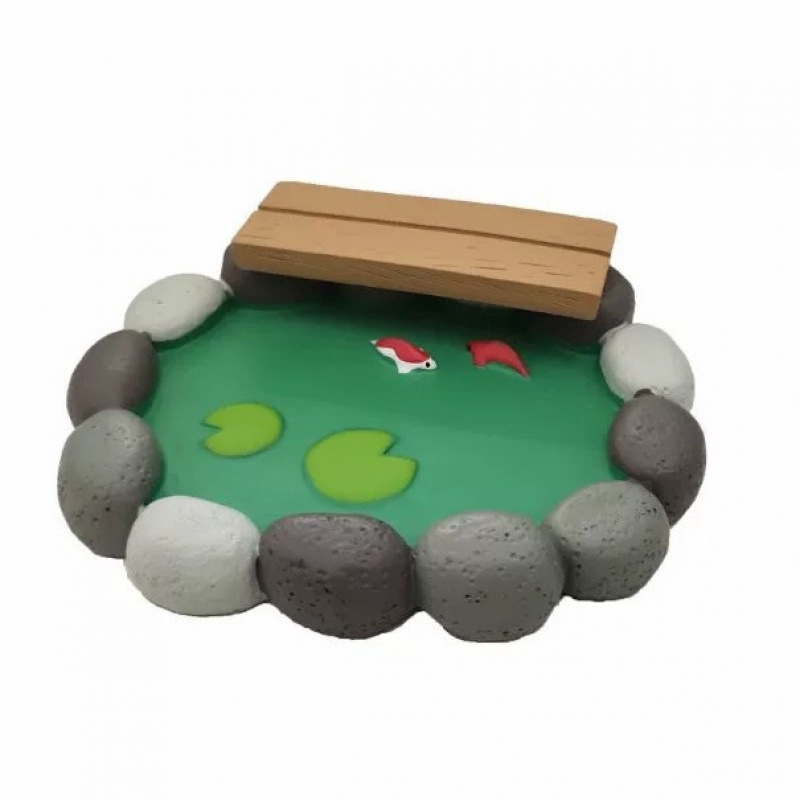 관측 플랫폼 물고기 연못