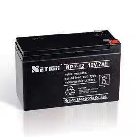 NETION力讯蓄电池NP7-12 消防主机 UPS电梯门禁 12V7AH卷闸门机房