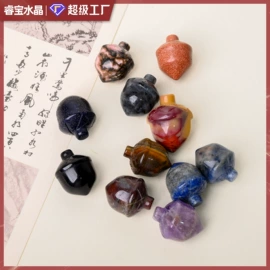水晶工艺品;宝石工艺品;招财摆件
