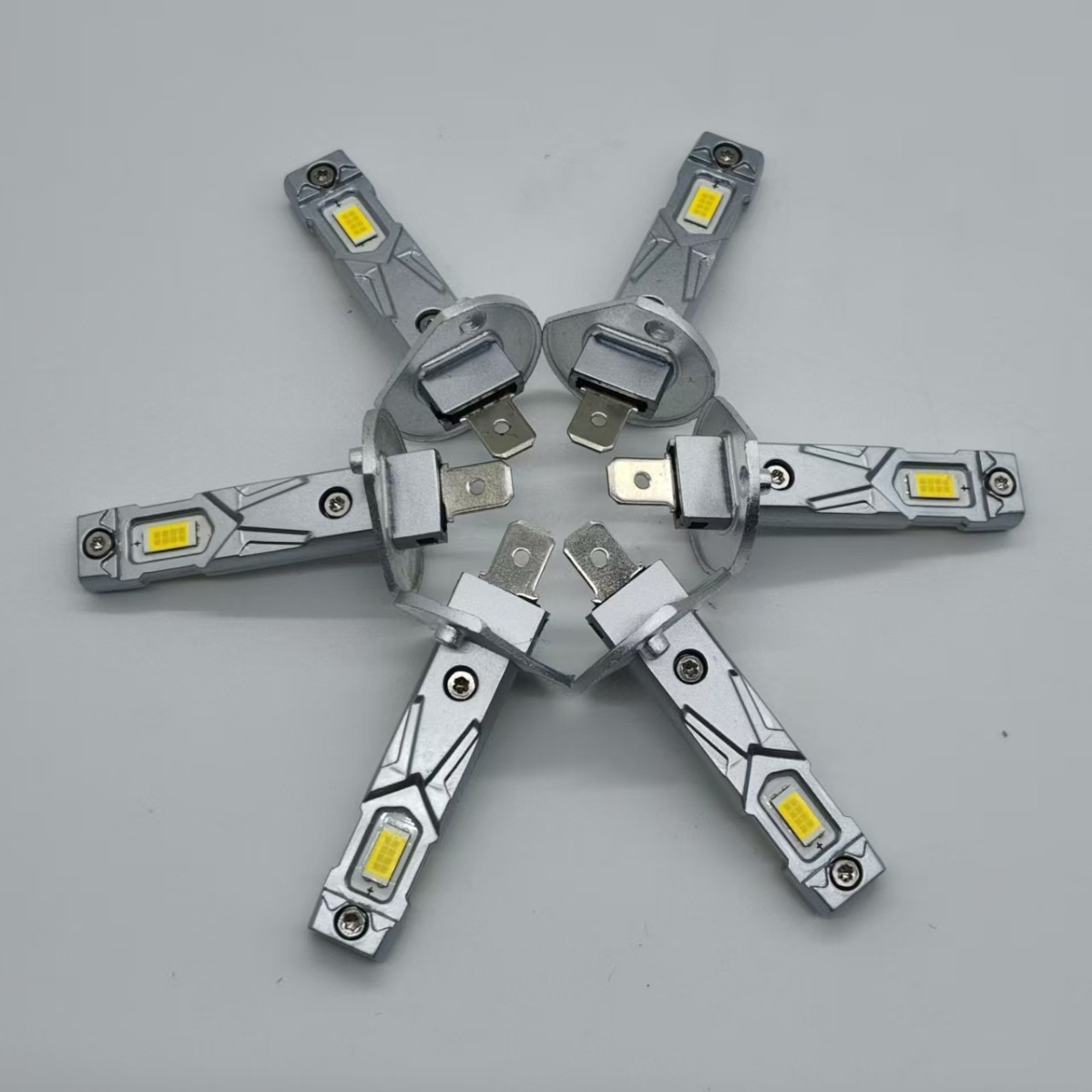 J1 faro de automóvil LED 110W de alta potencia H11 faro de niebla HB3 luz alta HB4 luz baja 9005 enchufe directo 9006 image 4