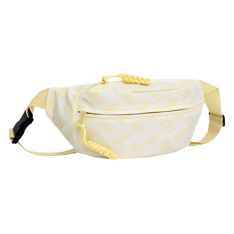 Fashionable universal handheld nylon shoulder bag for elementary school students, chest bag for leisure one shoulder, belt bag, western style