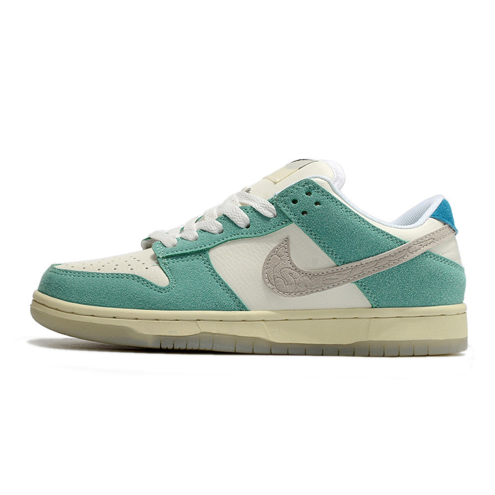 Naik oficial dunk sb Green Apple Low-top AJ1 Air Force One AF Putian Shoes Zapatos para hombres y mujeres Deportes para estudiantes Pure Original
