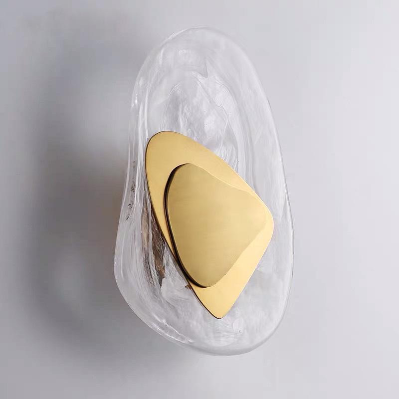 ✅水晶壁灯轻奢后现代简约卧室床头灯创意北欧客厅楼梯过道背景墙|undefined