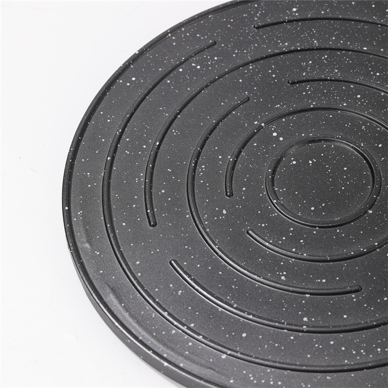 Nuevo plato de pizza transfronterizo de aluminio pan