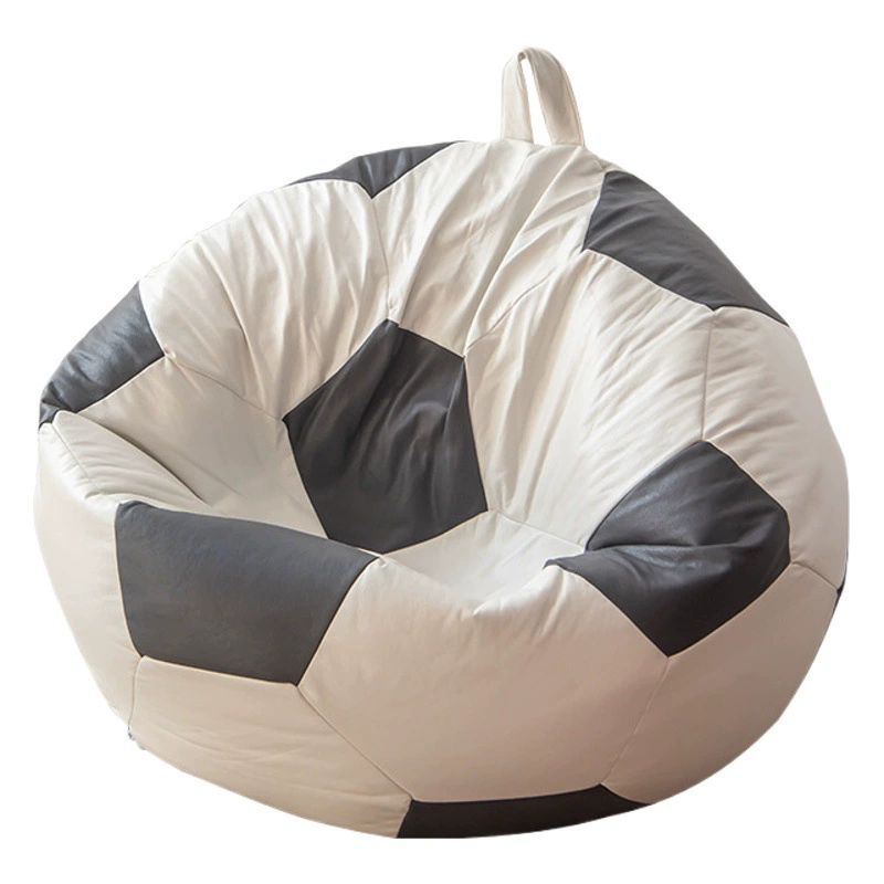 Новый футбольный диван-мешок (татами) для одного человека, для детей и взрослых, из технологичной ткани, с индивидуальным дизайном в футбольном стиле